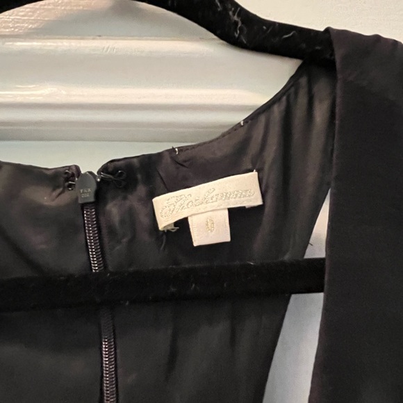 Blue and black silk mini dress by Shoshanna. EUC size 0 - Picture 3 of 3